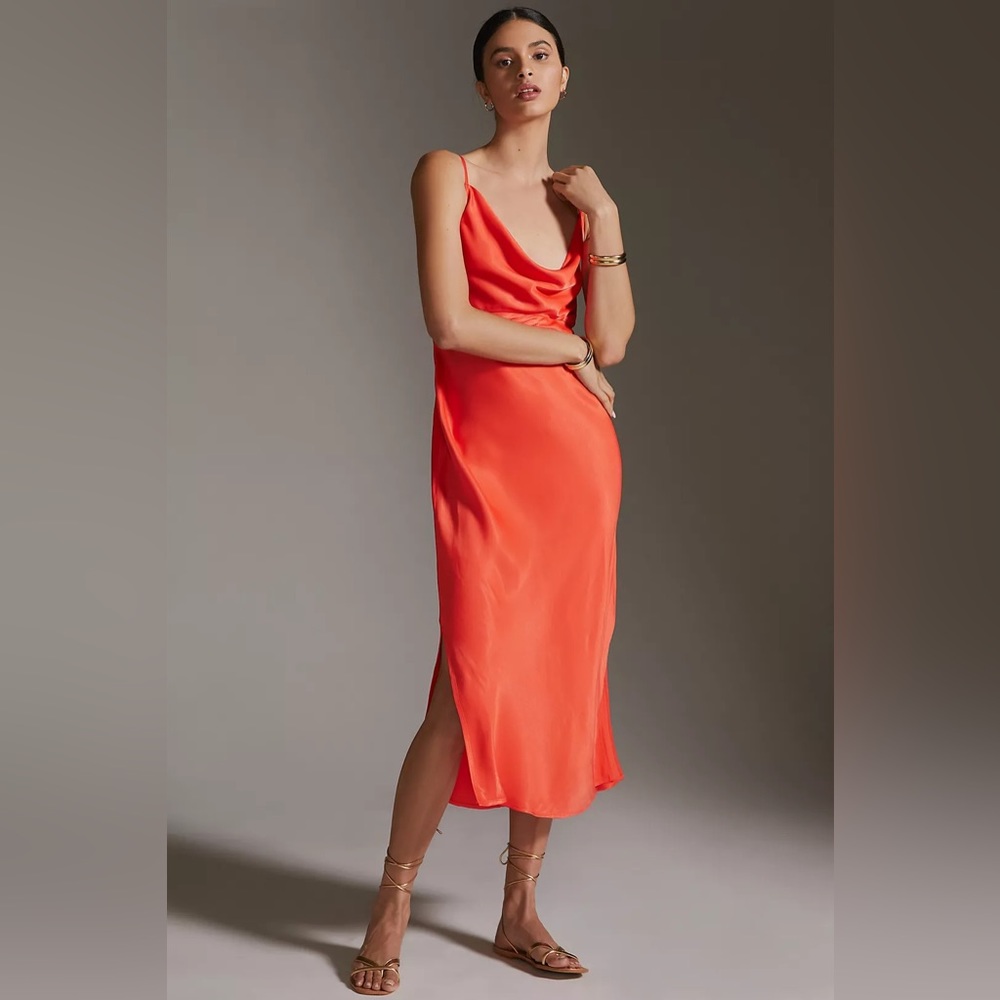 NWT By Anthropologie The Elyse Slip Dress